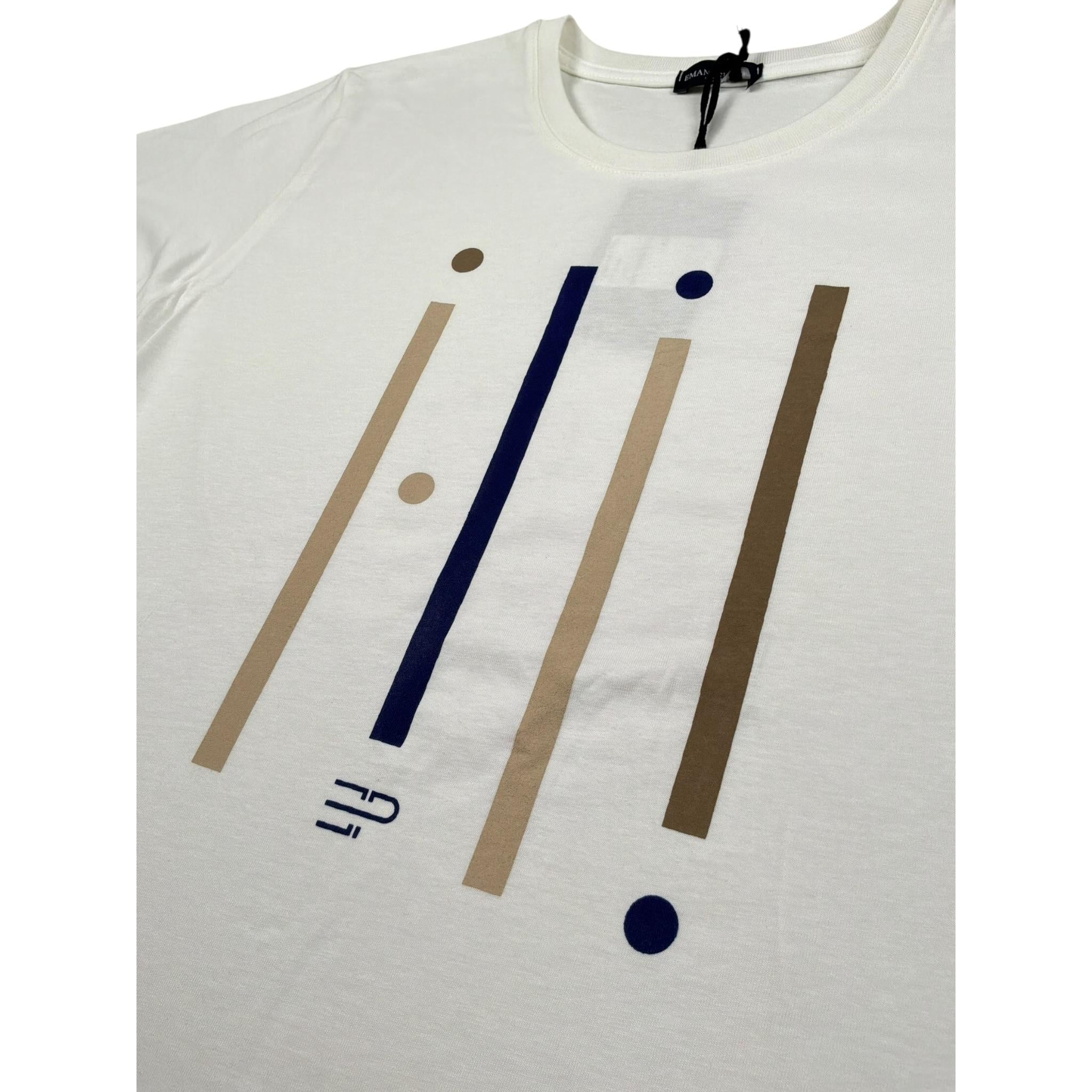 Emanuel Pris T-Shirt Girocollo Tinta Unita  per Bambino ETS3149R BIANCO EMANUEL PRIS 