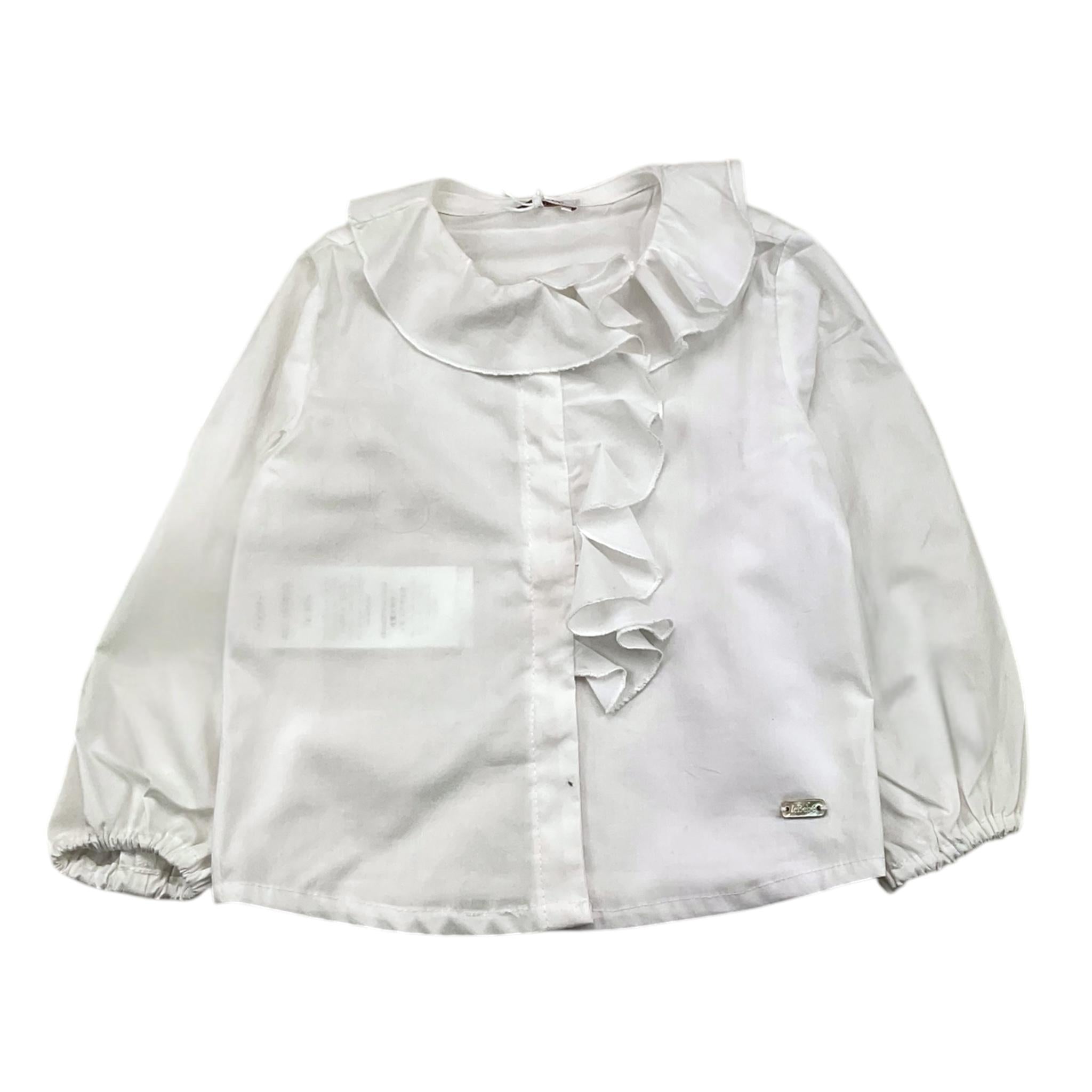 LE BEBE' camicia manica lunga tinta unita Panna per Neonata LBG6062 PANNA LE BEBE' 