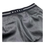 MARNI gonna in ecopelle tinta unita Nero per Bambina M01186 NERO MARNI 