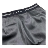 MARNI gonna in ecopelle tinta unita Nero per Bambina M01186 NERO MARNI 