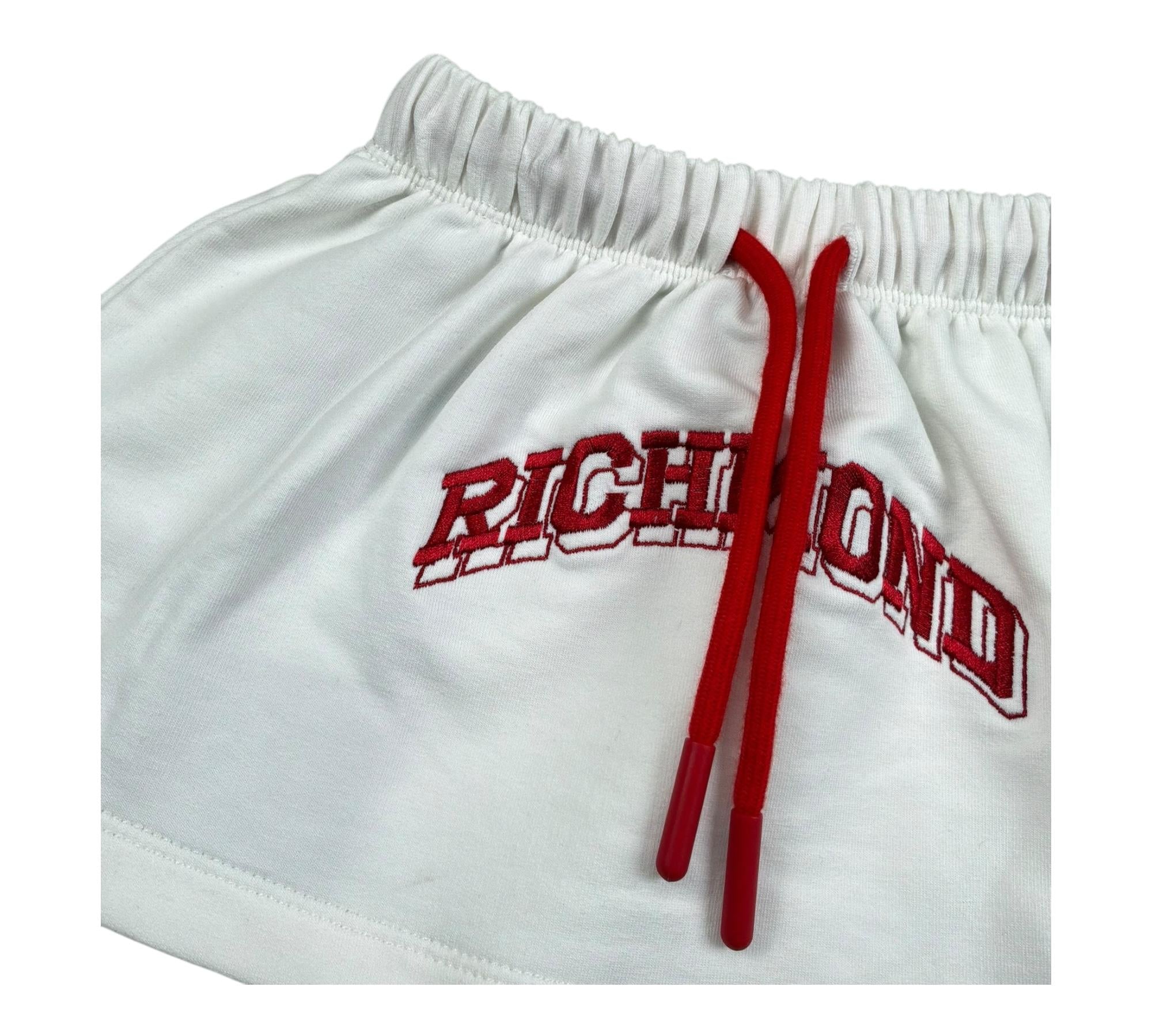 John Richmond Gonna Tinta Unita con Elastico In Vita per Neonata RIP26135GO BIANCO JOHN RICHMOND 