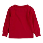 LEVI'S shirt girocollo tinta unita con logo Rosso per Neonato 6E8646 ROSSO LEVI'S 