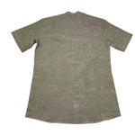 Louis Dieudonne' Camicia Tinta Unita Mezza Manica con Collo Coreano per Bambino DJDJJ GRIGIO LOUIS DIEUDONNE' 