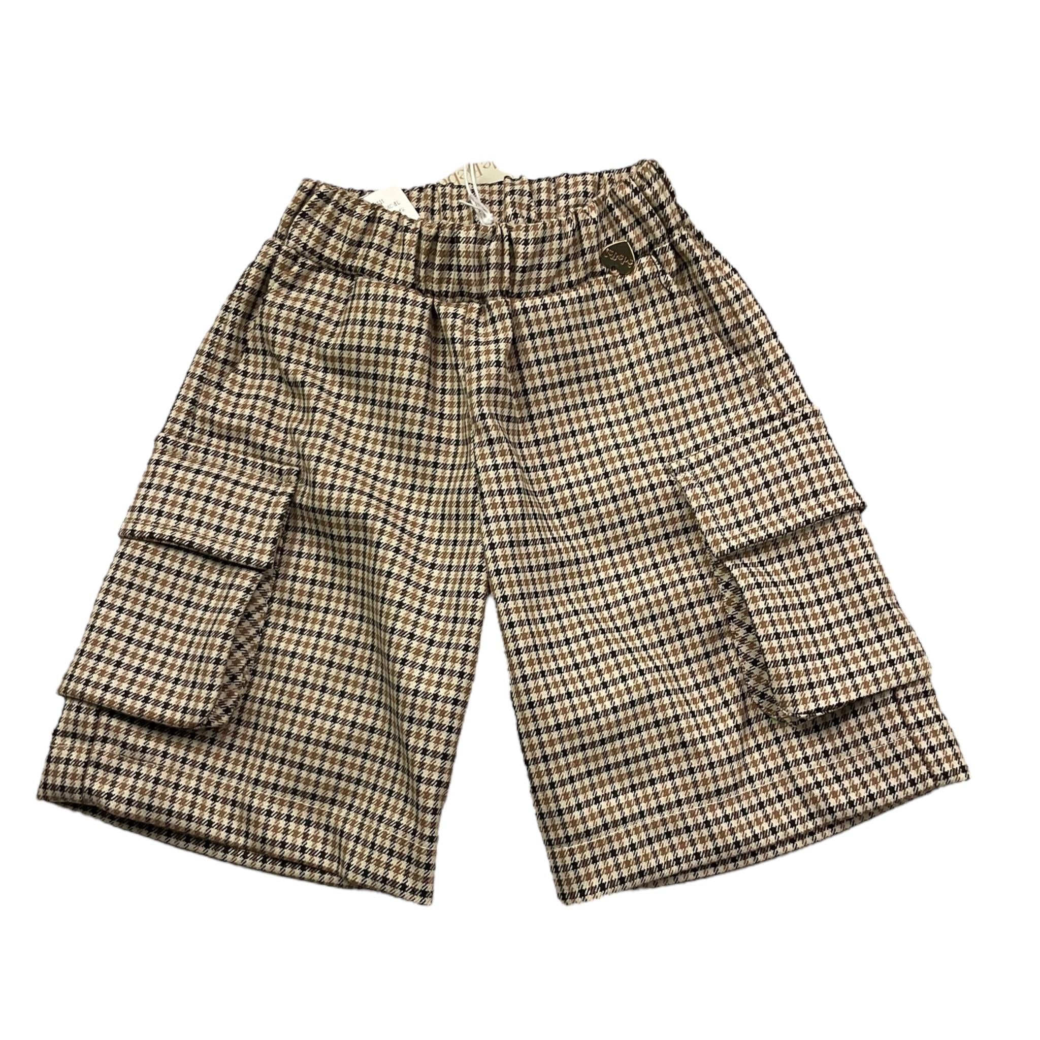 LE BEBE' short tinta unita con microfantasia Beige per Neonata LBG6100 BEIGE LE BEBE' 