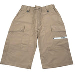 Moschino Bermuda Tinta Unita con Elastico In Vita per Bambino HUQ02C BIEGE MOSCHINO 