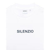Aspesi T-Shirt Girocollo Tinta Unita con Stampa per Bambino S25022TSM0122XX BIANCO ASPESI 