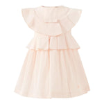 Elisabetta Franchi Abito Tinta Unita con Rouches per Neonata EGAB198 ROSA ELISABETTA FRANCHI 