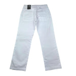 Sarabanda Pantalone Tinta Unita con Girovita Regolabile per Bambino 0B034 BIANCO SARABANDA 