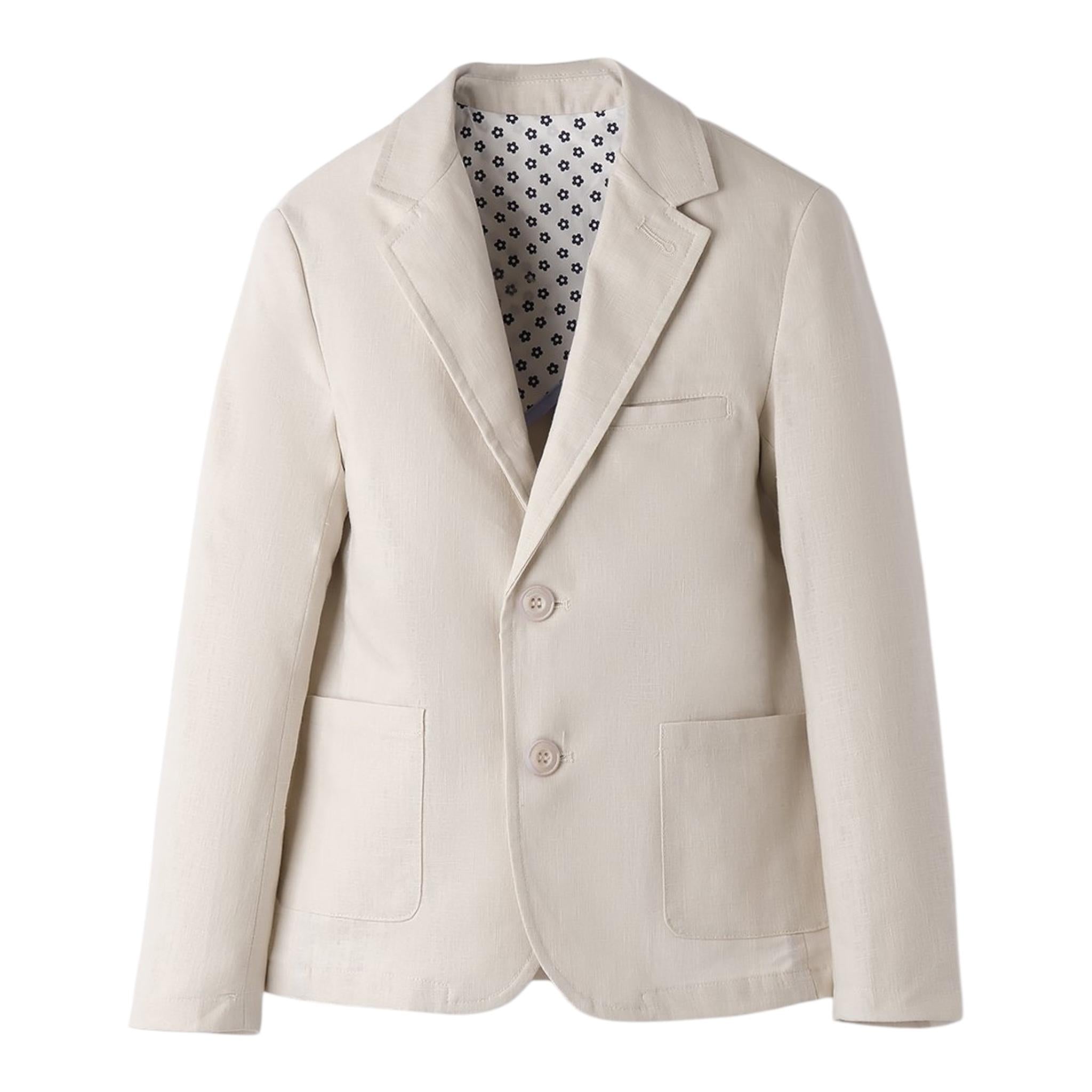 Sarabanda Giacca Tinta Unita con Bottoni per Neonato 0B669N BEIGE SARABANDA 