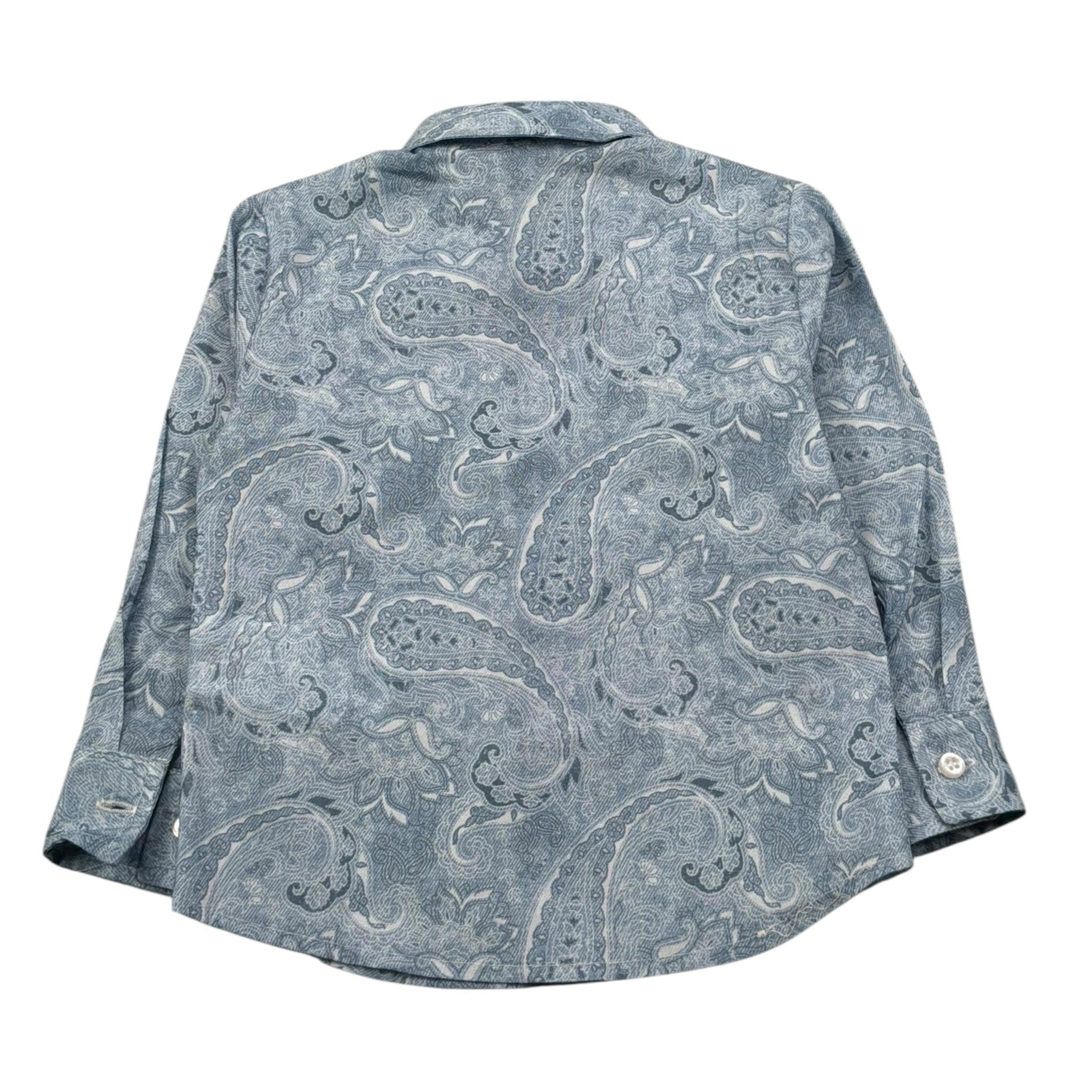 M+E' Camicia Manica Lunga Tinta Unita per Neonato UEM0529X AZZURRO M+E' 