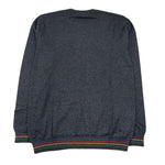 MANUEL RITZ maglia girocollo tinta unita con ricamo logo Grigio per Bambino MR2230 GRIGIO MANUEL RITZ 