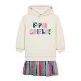 BillIEBLUSH abito modello felpa tinta unita con paillettes Panna per Neonata U20502 PANNA BillIEBLUSH 