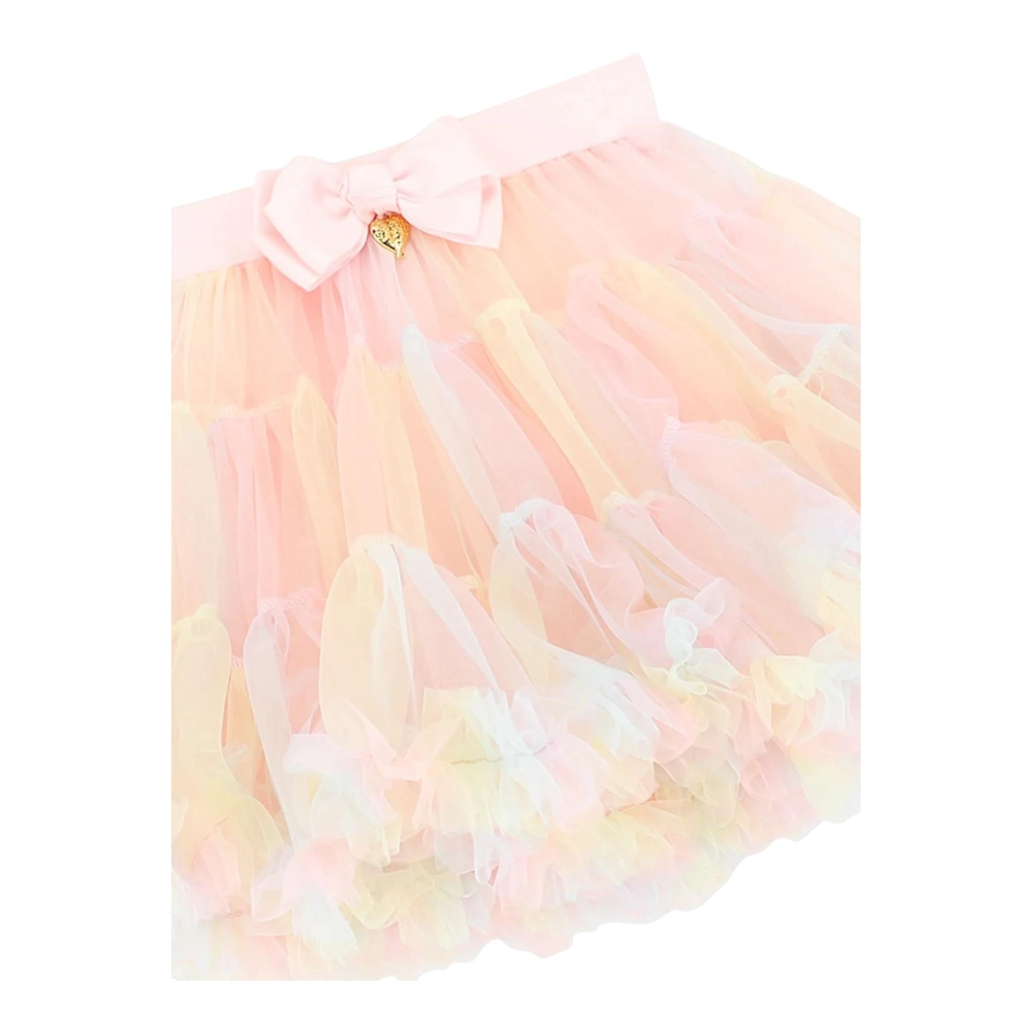 Angel'S Face Completo Gonnatop Tinta Unita con Tulle per Bambina ROSETTA ROSA ANGEL'S FACE 