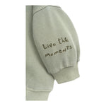 PLAY UP felpa tinta unita girocollo con stampa Verde per Neonato PA011AP10903N VERDE PLAY UP 