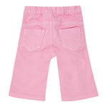 Liu Jo Pantalone Tinta Unita con Elastic In Vita E Brillantini per Neonata HA5070 ROSA LIU JO 