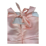 Meilisa Bai Abito Cerimonia Giromanica Tinta Unita con Balze per Bambina FL6262 PESCA MEILISA BAI 