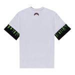 Sprayground T-Shirt Girocollo Tinta Unita con Stampa per Bambino SPY1254 BIANCO SPRAYGROUND 