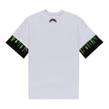 Sprayground T-Shirt Girocollo Tinta Unita con Stampa per Bambino SPY1254 BIANCO SPRAYGROUND 