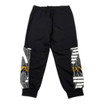 EMPORIO ARMANI pantalone tuta tinta unita con stampa Nero per Bambino 3DBP59 NERO EMPORIO ARMANI 