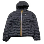 K-WAY giubbino tinta unita con cappuccio Nero per Bambino K6116FW NERO K-WAY 