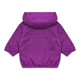 K-Way Giubbino Tinta Unita con Zip E Cappuccio per Neonata K2137XW VIOLA K-WAY 