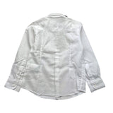 Manuel Ritz Camicia Manica Lunga Tinta Unita Bianco Per Bambino