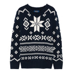 RALPH LAUREN maglia girocollo tinta unita con stampe in contrasto Blu per Neonato 322951432001N BLU RALPH LAUREN 