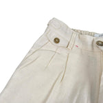 Jeckerson Pantalone Tinta Unita con Elastico In Vita per Bambino J3875 PANNA JECKERSON 