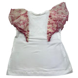 Monnalisa Completo 2 Pezzi T-Shirt-Gonna per Bambina 719702 PANNA MONNALISA 