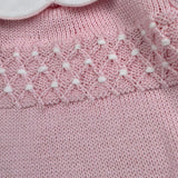 Scaldacuore Completo 2 Pezzi Maglia-Pantalone Tinta Unita per Neonata PS06PANTPE24 ROSA SCALDACUORE 