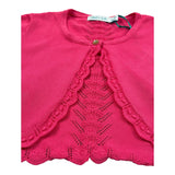 Abel & Lula Coprispalle tinta unita con Ricami Fuxia per Bambina 5366 FUXIA ABEL & LULA 