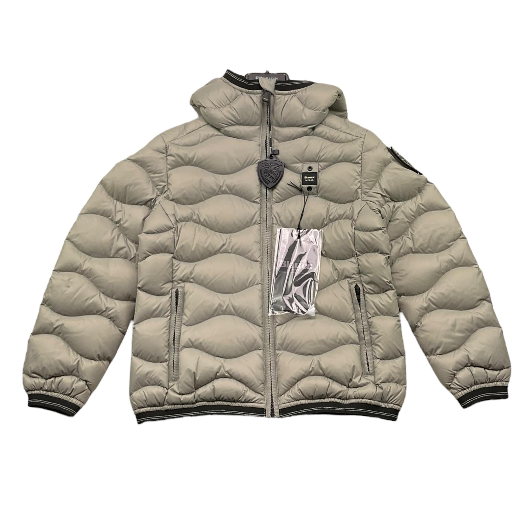 BLAUER giubbino tinta unita con cappuccio Grigio per Bambina 24WBLKGC03078 GRIGIO BLAUER 
