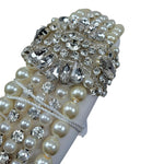 Les Gamins Cerchietto Tinta Unita con Applicazioni per Bambina 101040 BIANCO LES GAMINS 