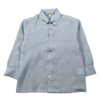 Paio Crippa Camicia Manica Lunga Tinta Unita per Bambino TAMBURO AZZURRO PAIO CRIPPA 