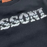 Missoni Felpa Tinta Unita Girocollo con Stampa per Bambina MV4P60 NERO MISSONI 