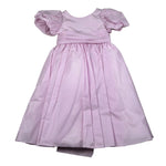 Raffaella Abito Cerimonia Tinta Unita Mezza Manica per Bambina CISTERNINOO LILLA RAFFAELLA 