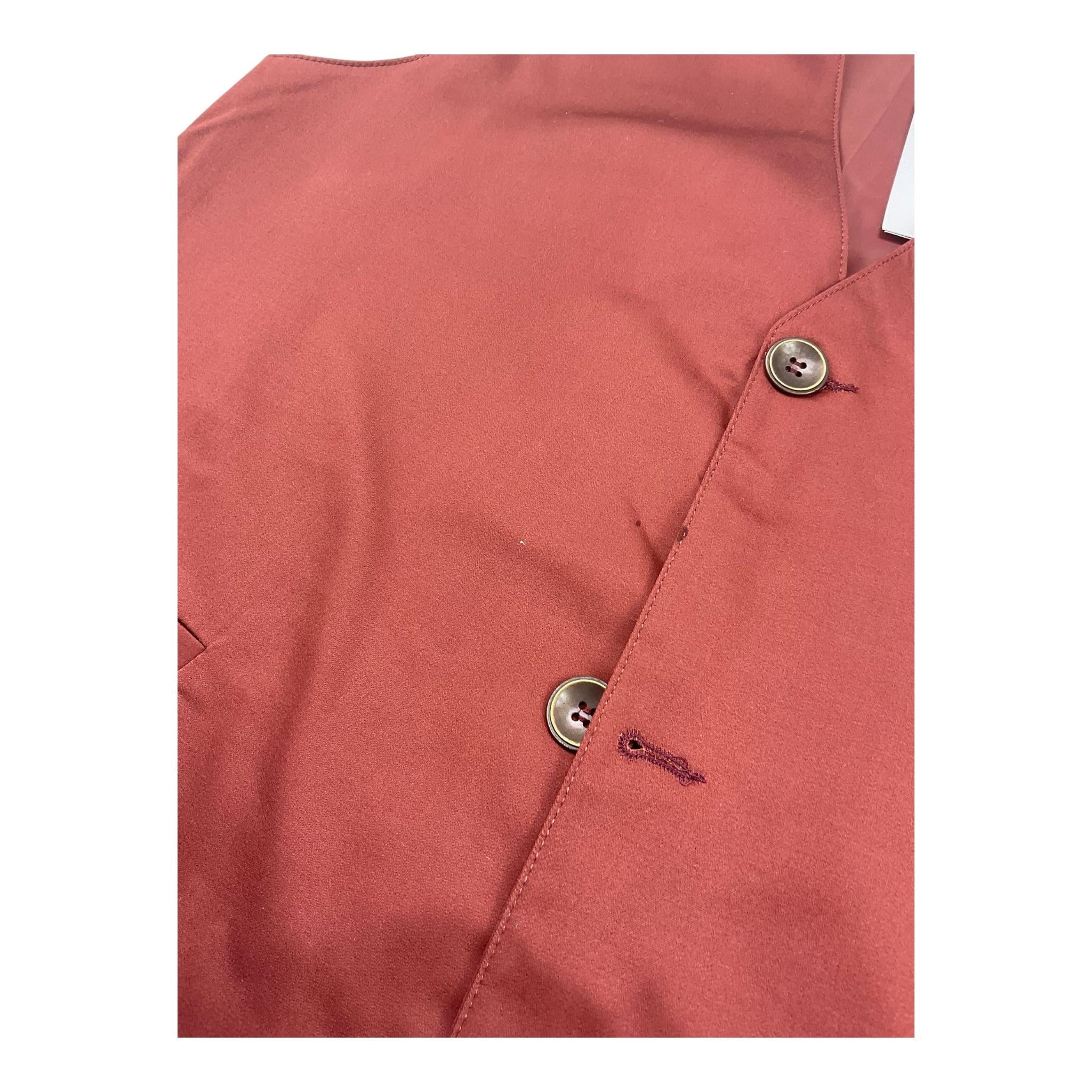 Mood_One Gilet Tinta Unita per Bambino G9GILET BORDEAUX MOOD_ONE 