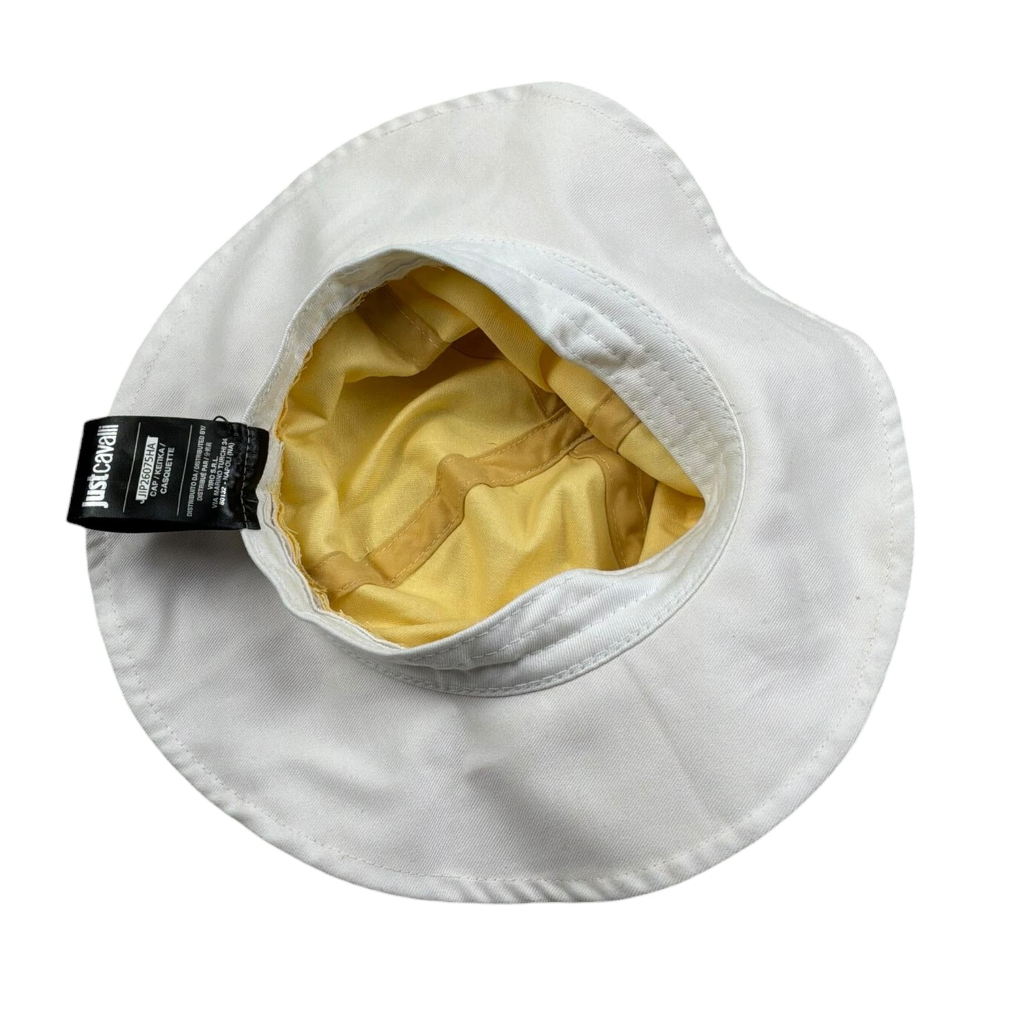 Just Cavalli Cappello Modello Pescatore Tinta Unita per Neonata JIP26075HA GIALLO JUST CAVALLI 