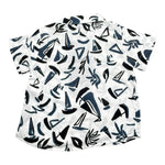 Please Camicia Tinta Unita con Stampa per Bambino CC80364B71J BIANCO PLEASE 