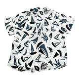 Please Camicia Tinta Unita con Stampa per Bambino CC80364B71J BIANCO PLEASE 