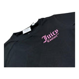 Juicy Couture T-Shirt Crop con Finta Canotta Bicolore per Bambina JBX6691 NERO/BIANCO JUICY COUTURE 