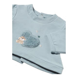 MAYORAL completo 3 pz felpa-coulotte-calze Azzurro per Neonata 2816 AZZURRO MAYORAL 