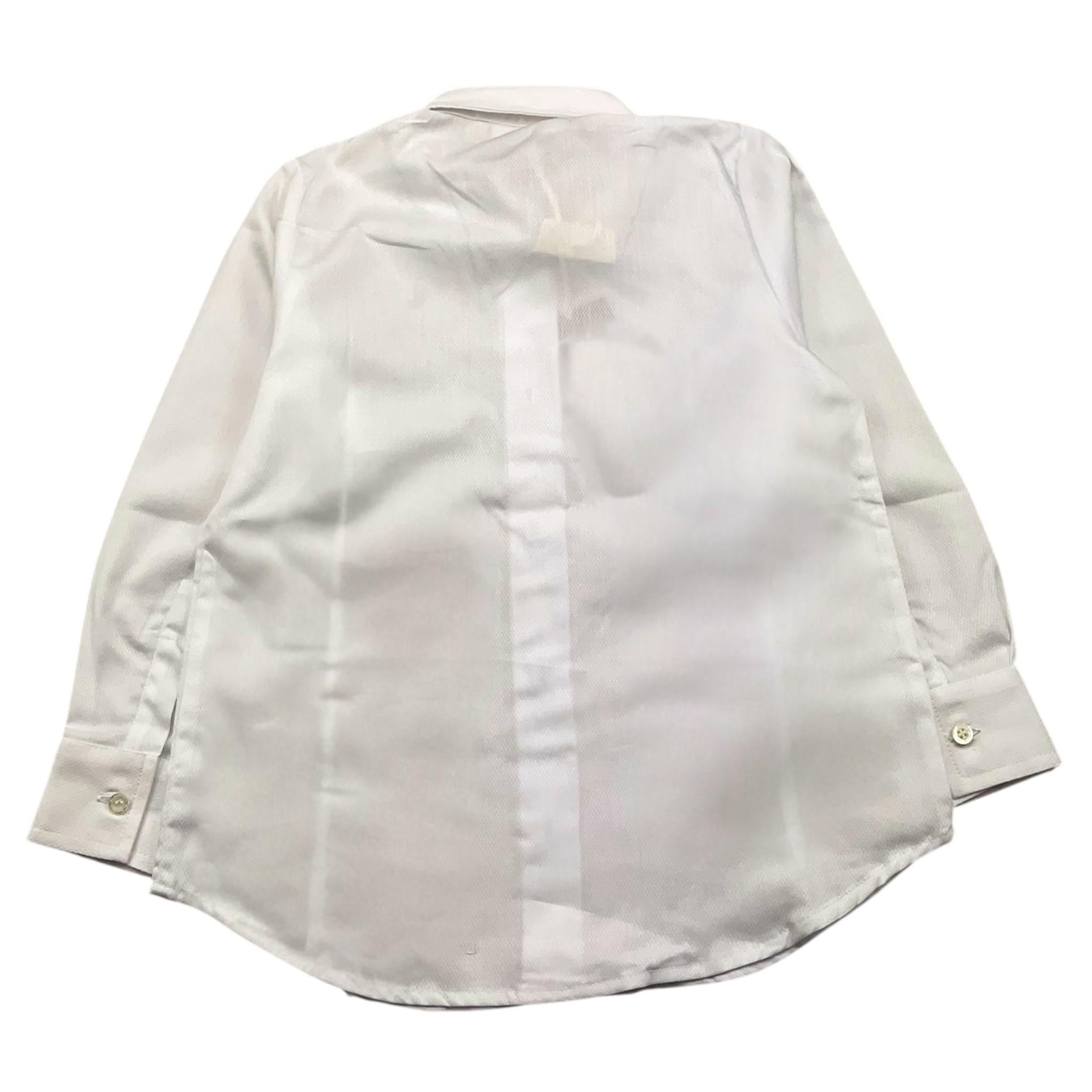 LA STUPENDERIA camicia manica lunga tinta unita Bianco per Bambino CJCM21 BIANCO LA STUPENDERIA 
