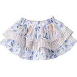 Minibanda Gonna Tinta Unita con Balze per Neonata 3B740 BIANCO MINIBANDA 