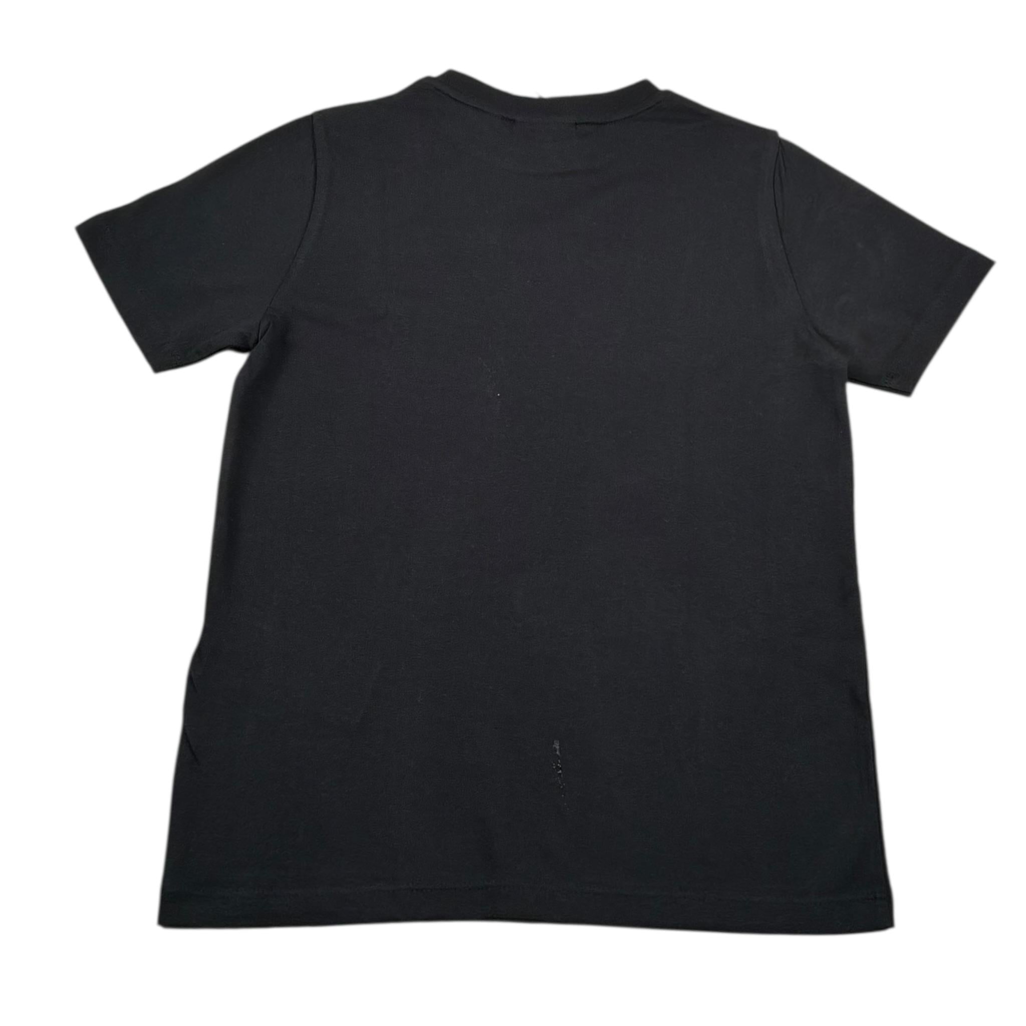 Lyle&Scott T-Shirt Tinta Unita con Logo per Bambino 48067 NERO LYLE&SCOTT 