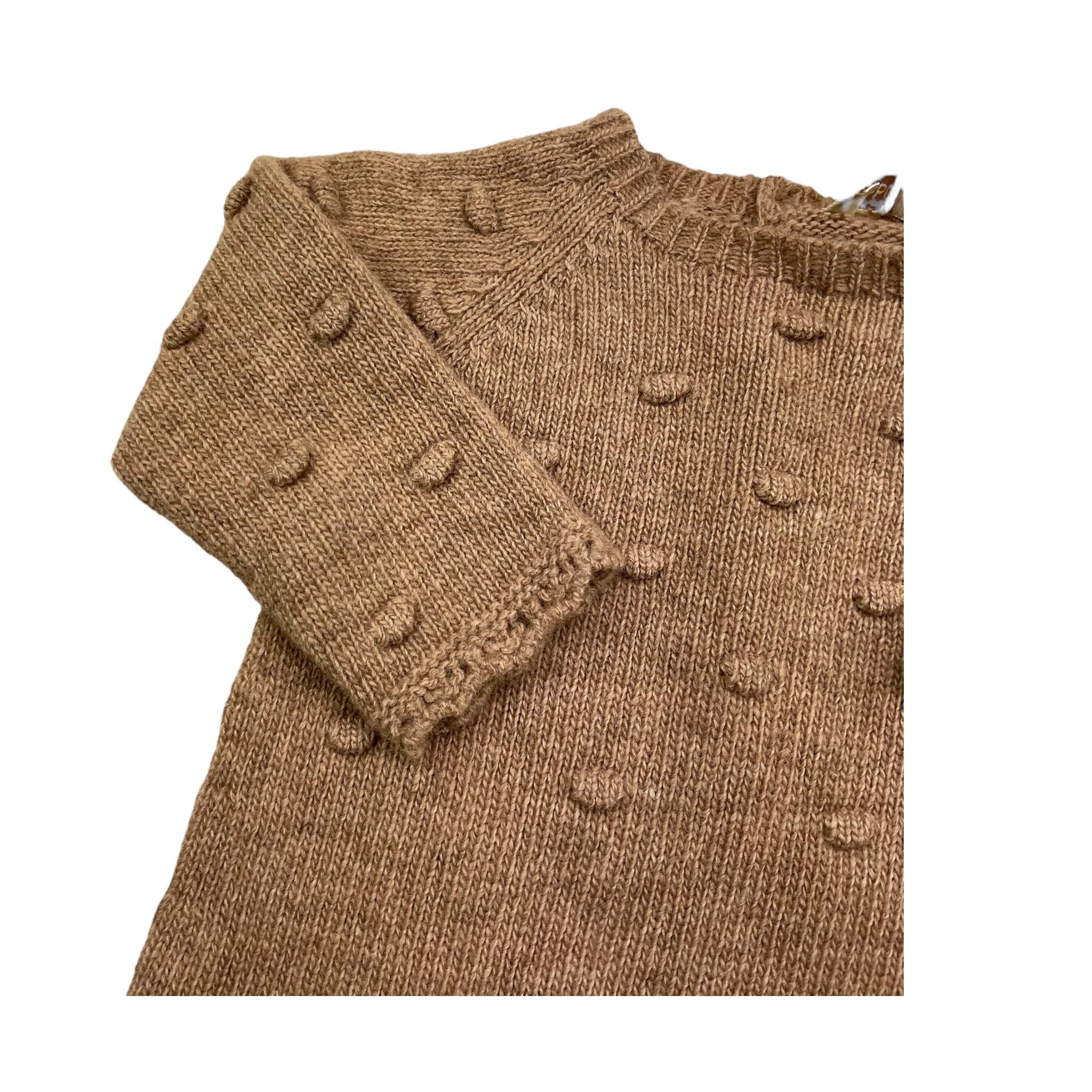 WEDOBLE tutina manica lunga tinta unita Fango per Neonato I2407346 FANGO WEDOBLE 