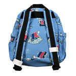 K-Way Zaio Tinta Unita con Stampe per Bambino K5123SW AZZURRO K-WAY 