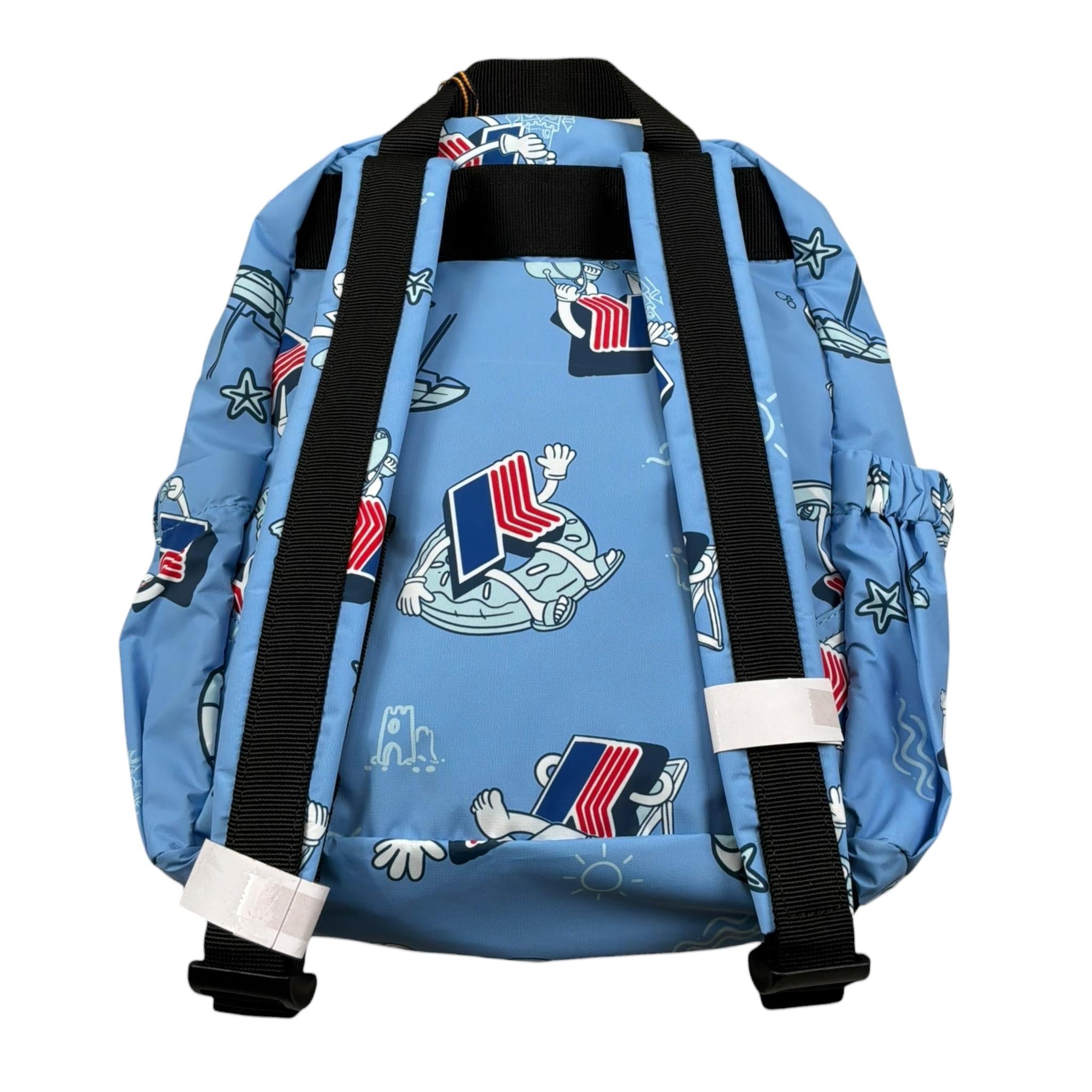 K-Way Zaio Tinta Unita con Stampe per Bambino K5123SW AZZURRO K-WAY 