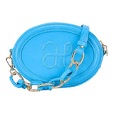 Abel & Lula Borsa Tinta Unita con Tracolla per Bambina 5457 AZZURRO ABEL & LULA 