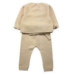 MAC ILUSIO'N completo 2 pezzi maglia-pantalone Panna per Neonato AS12W2 PANNA MAC ILUSIO'N 